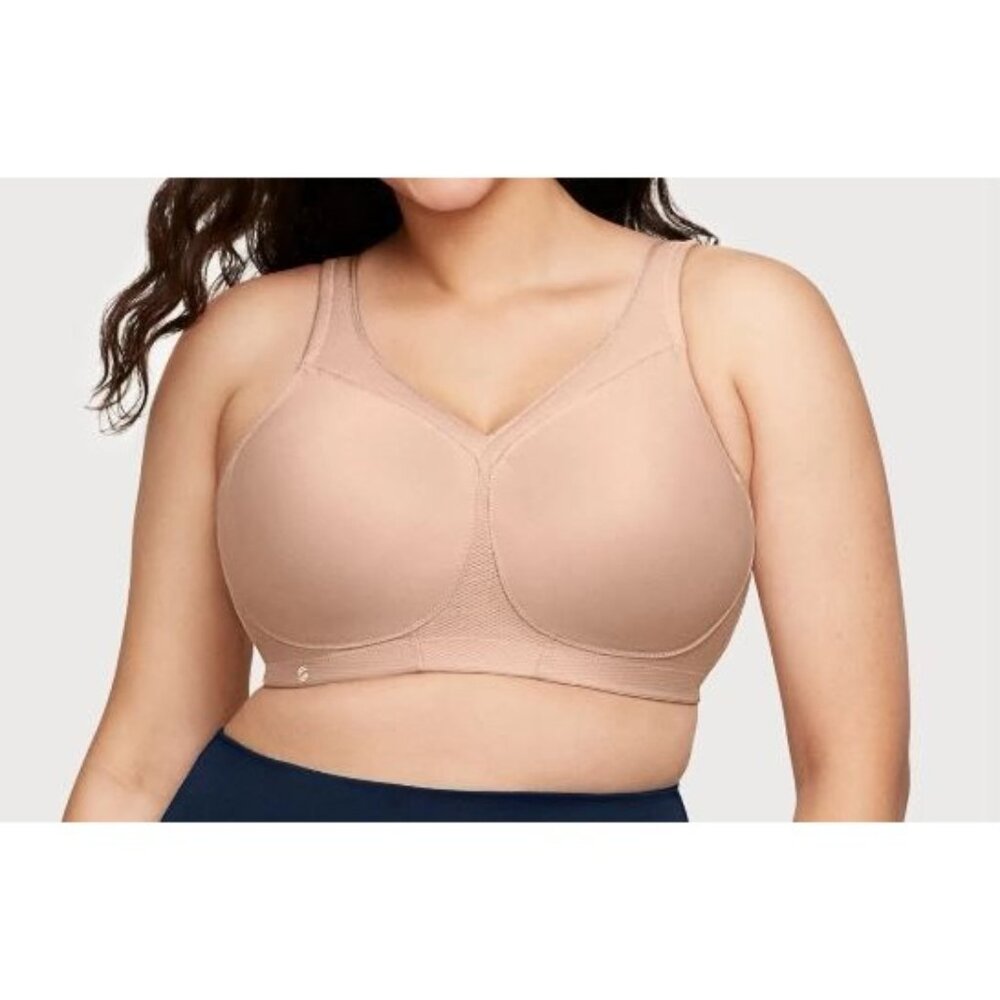 Glamorise Womens MagicLift Seamless Sports Bra 48D Moisture Wicking